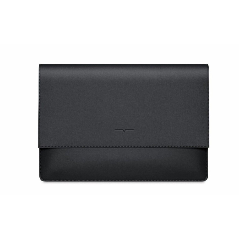 New Von Holzhausen MacBook Portfolio 16" vegan Leather Cover Black